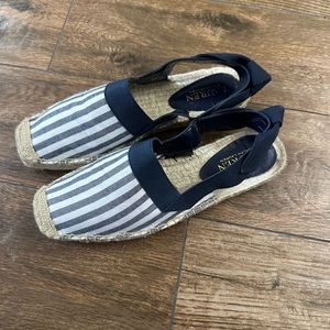 Lauren by Ralph Lauren Women's Brooklynne-ES-CSL Espadrille Wedge Sandal 8.5